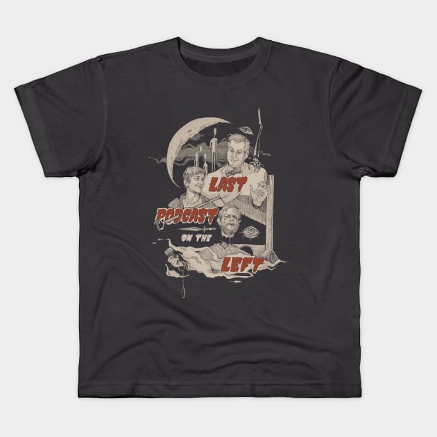 The Last Man On The Left Kids T-Shirt by Generalvibes